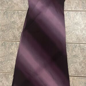 Purple Ombre Sleeveless Dress